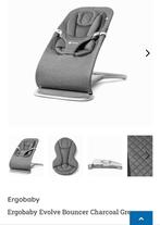 Ergobaby Evolve Bouncer Charcoal Grey NIEUW, Kinderen en Baby's, Wipstoeltjes, Overige merken, Verstelbaar, Nieuw, Wipstoel