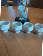 Set van 4 mini porseleinen sauspotjes „leeuw”., Huis en Inrichting, Ophalen, Porselein