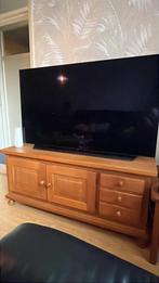 Tv meubel vol hout Lengte 135 Diepte 51 Hoogte 59, Huis en Inrichting, Ophalen, Zo goed als nieuw