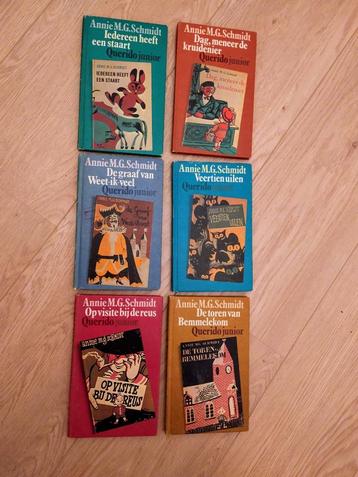 Boekjes met versjes van Annie M.G. Schmidt. Vintage beschikbaar voor biedingen