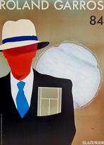 Razzia - Roland Garros 1984, Deurposter of groter, Ophalen of Verzenden, Sport, Rechthoekig Staand