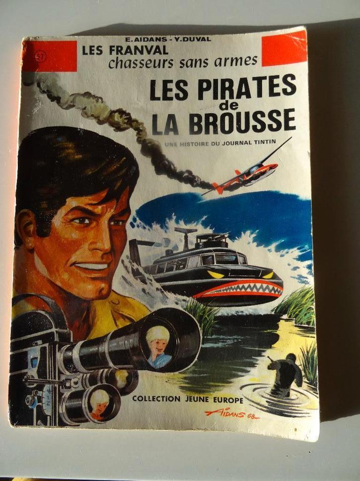 Les Franval  Pirates de la Brousse EO  Lombard 1967, Livres, BD, Utilisé, Une BD, Enlèvement ou Envoi