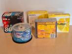Lot beschrijfbare CD-RW en DVD-RW; samen €30, Neuf, Enlèvement ou Envoi, Réinscriptible, TDK