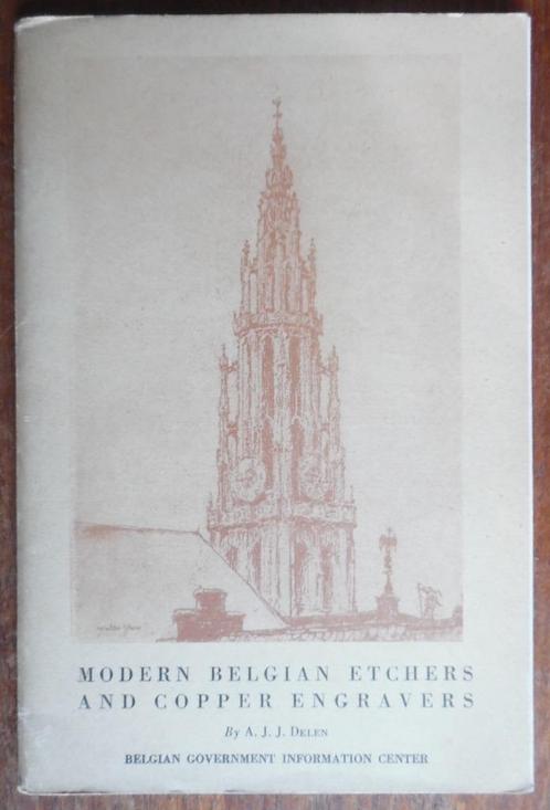 Graveurs et graveurs sur cuivre belges modernes - 1951, Livres, Art & Culture | Arts plastiques, Comme neuf, Peinture et dessin