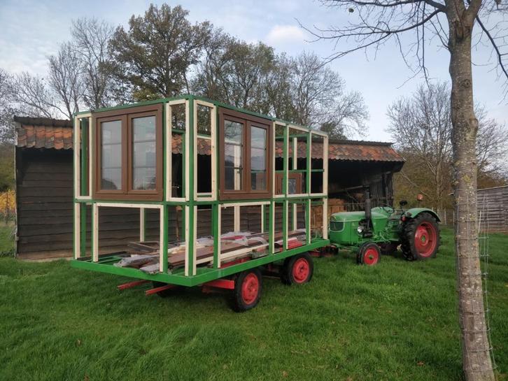 Tiny house project – Tuinhuis (mobiel), Tuin en Terras, Tuinhuizen, Overige typen, Metaal, Ophalen of Verzenden