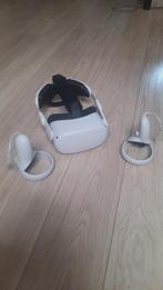 Oculus 2 Metaquest 128 GB VR-headset+Elite-band onder garant, Games en Spelcomputers, Virtual Reality, Ophalen of Verzenden, Gebruikt