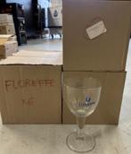 Verschillende bierglazen -  Floreffe/Troubadour, Verzamelen, Ophalen, Zo goed als nieuw, Bierglas