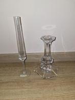 Kandelaar Val St Lambert, soliflor chanteclair, Antiek en Kunst, Ophalen of Verzenden