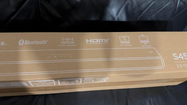 TCL-soundbar - nieuw en uitgepakt met factuur, Audio, Tv en Foto, Soundbars, Nieuw, Bluetooth, Ophalen