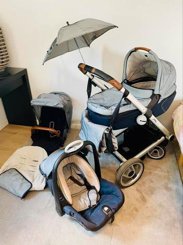 Musty Igo 3-in-1 Babywagen Set – Compleet & Functioneel beschikbaar voor biedingen