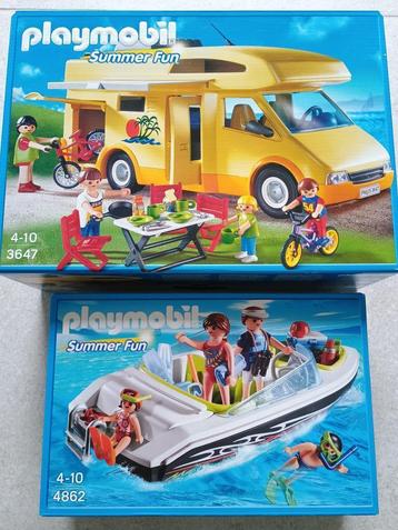 Lot  Playmobil  SUMMER FUN  4-10 ans