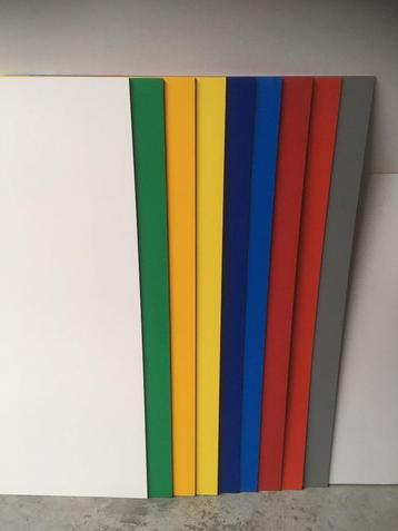 Kunststofpanelen | foam | in diverse kleuren | 3 of 4mm  beschikbaar voor biedingen