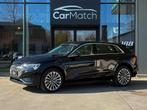 Audi Q8 e-tron 55 Quattro Advanced - Camera | CC | Keyless, Automaat, Zwart, Leder, 5 zetels
