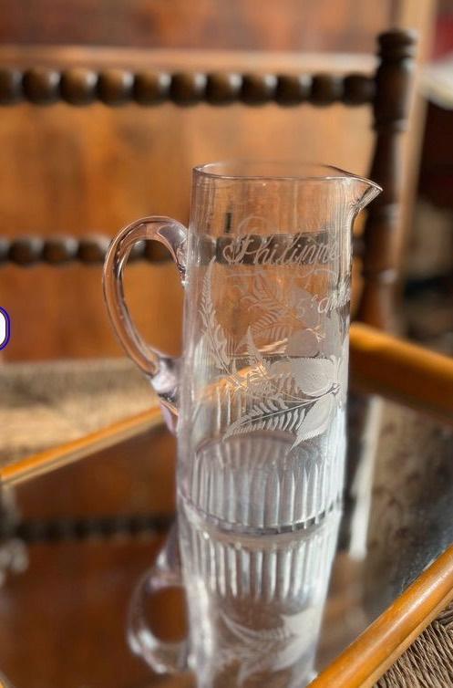 Ancienne cruche 1926, Antiek en Kunst, Antiek | Glaswerk en Kristal, Ophalen of Verzenden