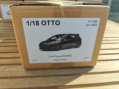 Otto OT950 - Ford Focus RS Mk3, Hobby en Vrije tijd, Modelauto's | 1:18, Nieuw, Auto, OttOMobile, Ophalen of Verzenden