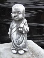 statue en pierre d un bouddha avec son sac , nouveau !, Nieuw, Ophalen of Verzenden