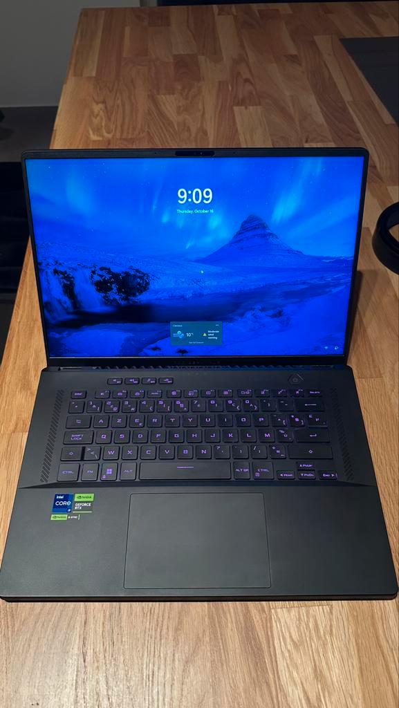 ASUS ROG Zephyrus M16 (GU604VZ-NM008W) – RTX 4080 | i9, Computers en Software, Windows Laptops, Zo goed als nieuw, SSD, Ophalen