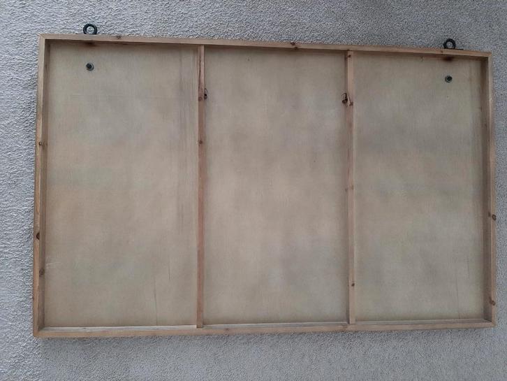 Houten wereldkaart voor muurdecoratie €25, Huis en Inrichting, Woonaccessoires | Wanddecoraties, Zo goed als nieuw, Ophalen