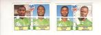 Panini USA ' 94 / Nigeria / 2 stickers Finidi / zwarte druk, Verzamelen, Verzenden, Zo goed als nieuw, Poster, Plaatje of Sticker