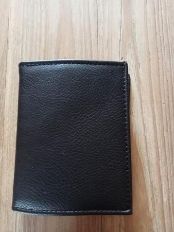 Nieuwe leder look portefeuille zwart beschikbaar voor biedingen