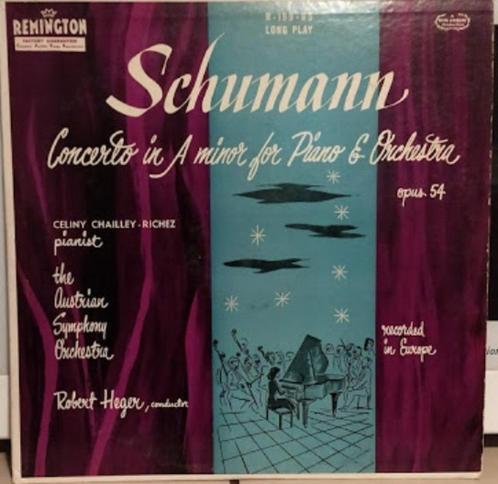 LP/Robert Schumann / Celiny Chailley-Richez , Piano / The Au, Cd's en Dvd's, Vinyl | Klassiek, Ophalen of Verzenden
