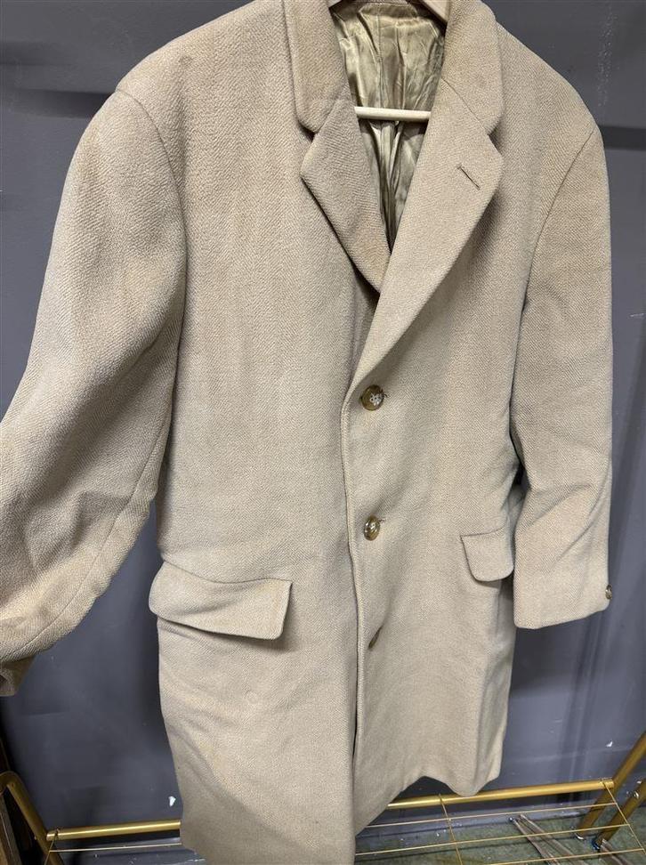 Rackhams vintage Harrods Trench coat heren - XL Camel single, Kleding | Heren, Jassen | Winter, Zo goed als nieuw, Ophalen of Verzenden