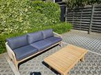 Loungeset acacia hout, Tuin en Terras, Ophalen, Zo goed als nieuw, Hout, Loungeset