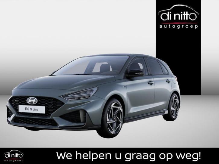 Hyundai i30 1.5 T-GDI SKY N-LINE 7-DCT 48V MILD HYBR, Auto's, Hyundai, Bedrijf, Te koop, i30, Hybride Elektrisch/Benzine, Stadsauto