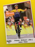 wielerkaart 2020 team jumbo primoz roglic, Verzenden, Zo goed als nieuw