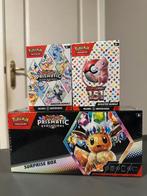 Pokémon Prismatic Evolutions & 151 BB + Surprise box, Ophalen of Verzenden, Nieuw, Boosterbox, Foil