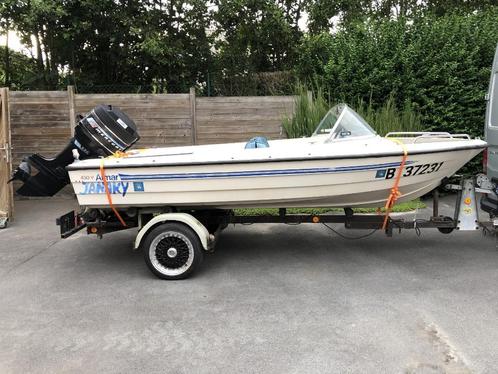 Retro motorboot Almar Almarine 430V, Watersport en Boten, Speedboten, Gebruikt, 3 tot 6 meter, Benzine, 70 tot 120 pk, Polyester