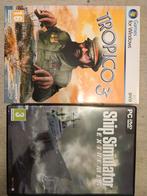 Tropico 3 en Ship simulator extremes, Ophalen, Zo goed als nieuw, Simulatie, Vanaf 16 jaar