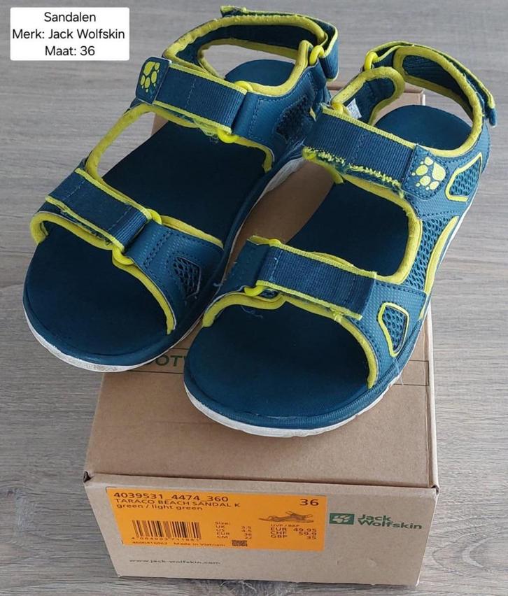 Sandalen unisex: maat 36. Merk: Jack Wolfskin + doos, Kinderen en Baby's, Kinderkleding | Schoenen en Sokken, Zo goed als nieuw
