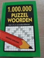 Boek 1 000 000 puzzelwoorden, Boeken, Ophalen of Verzenden, Zo goed als nieuw, Overige onderwerpen