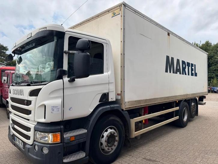 Scania P320 *6X2-STEERING AXXLE* (bj 2014), Autos, Camions, Entreprise, Achat, Air conditionné, Scania, Diesel, Euro 5, Automatique