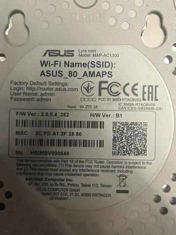 ASUS LYRA MINI(3 stuks) beschikbaar voor biedingen