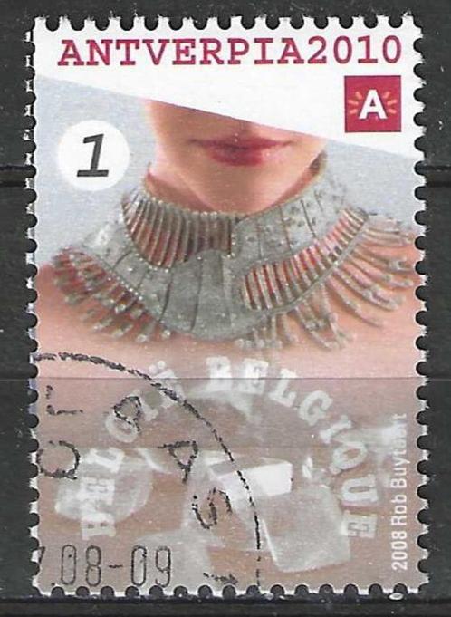 Belgie 2008 - Yvert 3753 /OBP 3771 - Antverpia 2010 (ST), Postzegels en Munten, Postzegels | Europa | België, Gestempeld, Gestempeld