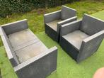 Gratis loungeset met slijtage, Tuin en Terras, Tuinsets en Loungesets, Ophalen, 5 zitplaatsen, Kunststof, Gebruikt