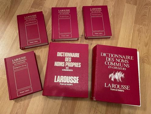 Dictionnaires Larousse (collection entière), Livres, Encyclopédies, Série complète, Général, Enlèvement ou Envoi