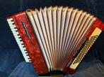 Chromatische vintage Weltmeister accordeon uit DDR tijden, Muziek en Instrumenten, Ophalen, Gebruikt, 80-bas, Toetsaccordeon