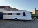 Adria Alpina 663 HT, Caravans en Kamperen, Caravans, Vast bed, Ringverwarming, Particulier, Adria