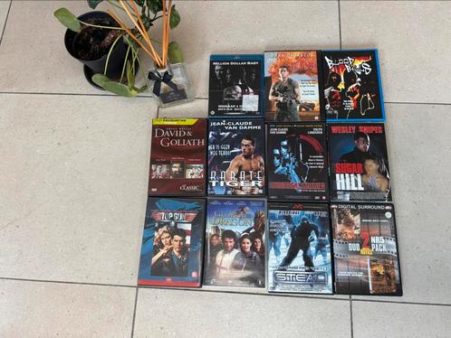 12 mooie actiefilms/vechtfilms! In goede staat!, Cd's en Dvd's, Dvd's | Actie, Zo goed als nieuw, Ophalen