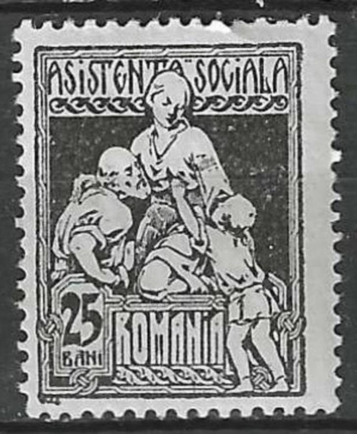 Roemenie 1921/1924 - Yvert 301A - Sociale werken (PF), Postzegels en Munten, Postzegels | Europa | Overig, Verzenden