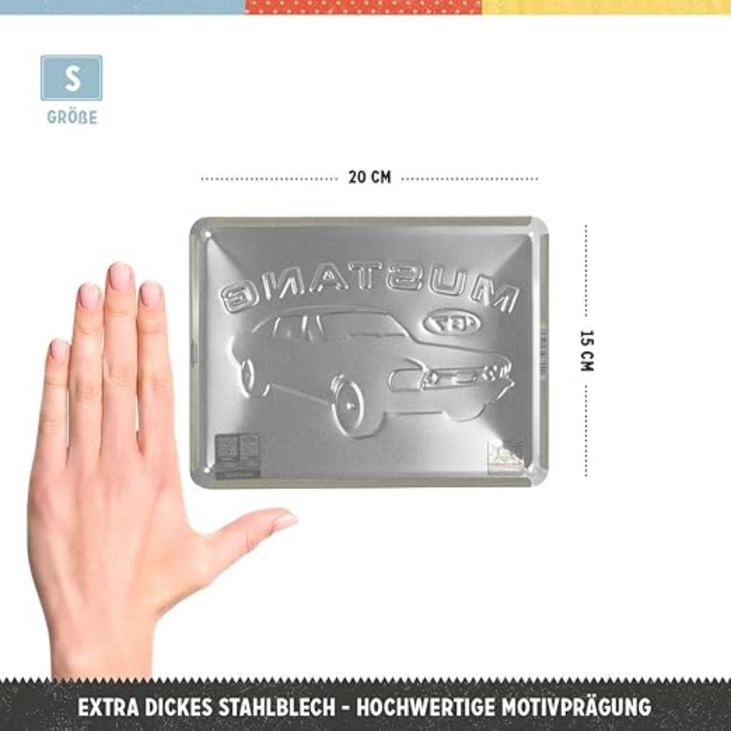 Retro metalen bord | wandplaat | Nieuw, Huis en Inrichting, Woonaccessoires | Wanddecoraties, Nostalgic art, -, Verzenden, -