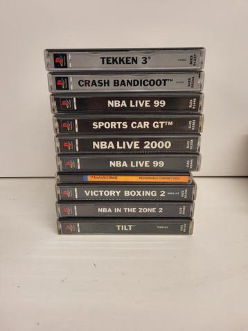 Partij playstation 1 games beschikbaar voor biedingen