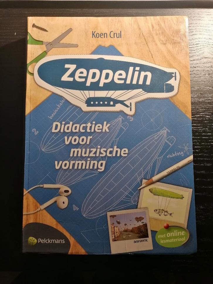 boek Zeppelin, Boeken, Schoolboeken, Gelezen, Muziek, BSO, Ophalen
