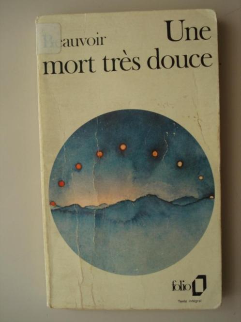 7. Simone de Beauvoir Une mort très douce Gallimard Folio 19, Livres, Littérature, Utilisé, Europe autre, Envoi