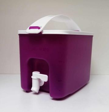 Tupperware Drink Dispenser - Jerrycan - 3 Liter - Paars