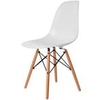 eames eetkamerstoel DSW abs wit, Huis en Inrichting, Ophalen, Zo goed als nieuw, Wit