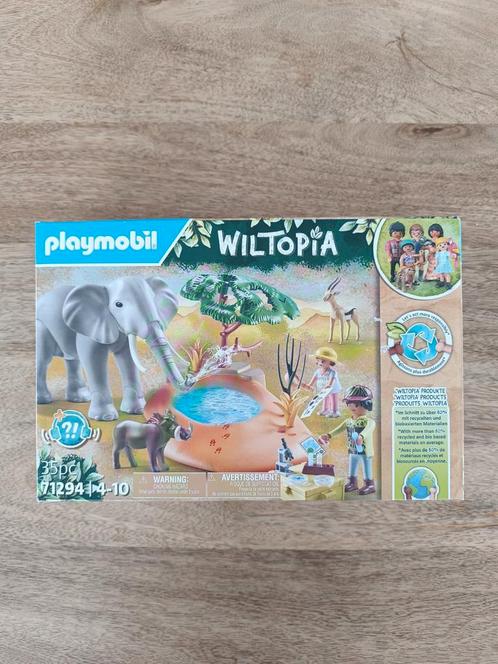 Playmobil Wiltopia 71294 : Elephant at the Waterhole, Kinderen en Baby's, Speelgoed | Playmobil, Nieuw, Ophalen of Verzenden